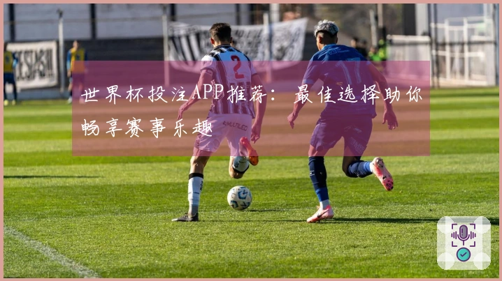 世界杯投注APP推荐：最佳选择助你畅享赛事乐趣