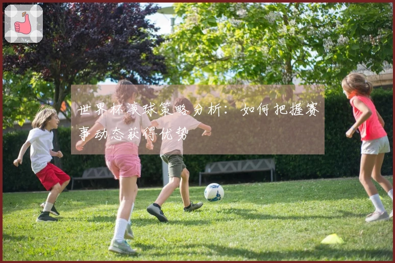 世界杯滚球策略分析：如何把握赛事动态获得优势